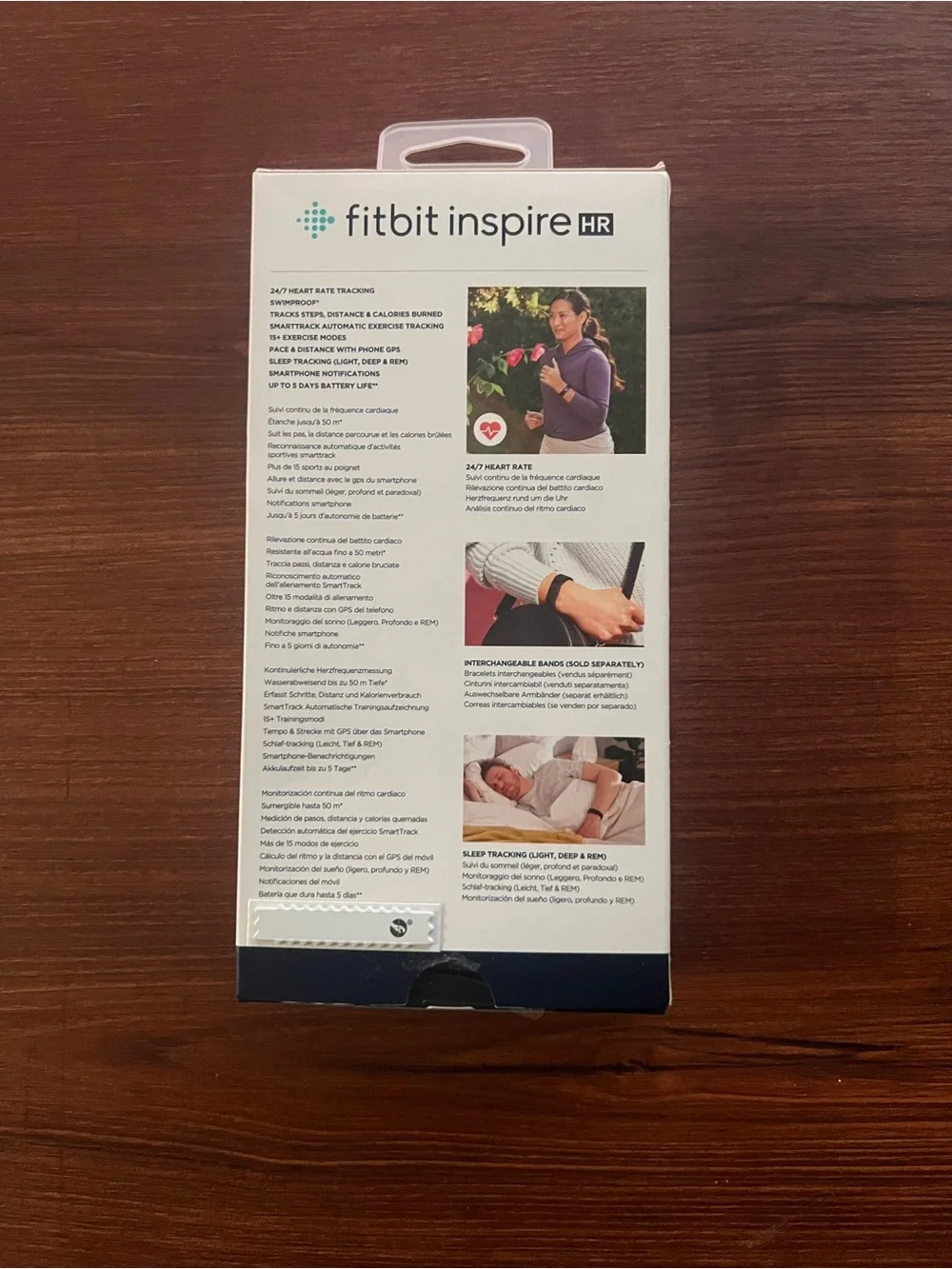 New With Tags Fitbit Inspire Fitness Tracker